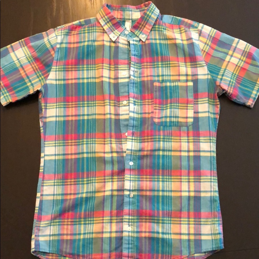 American Apparel short sleeve button down